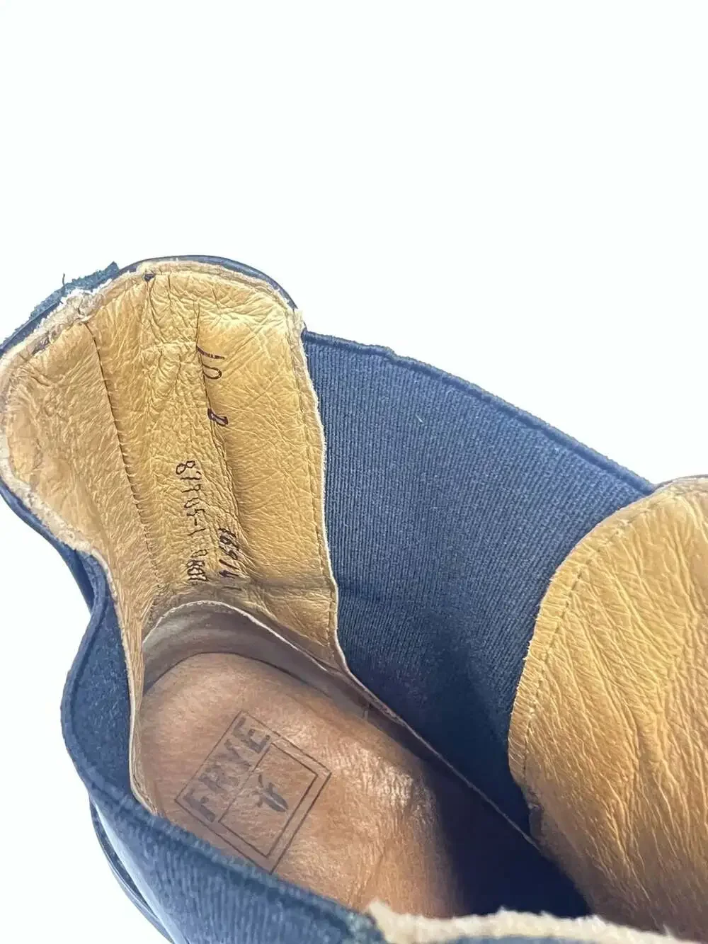 Frye Men's Black Leather Chelsea Boots Size 10D